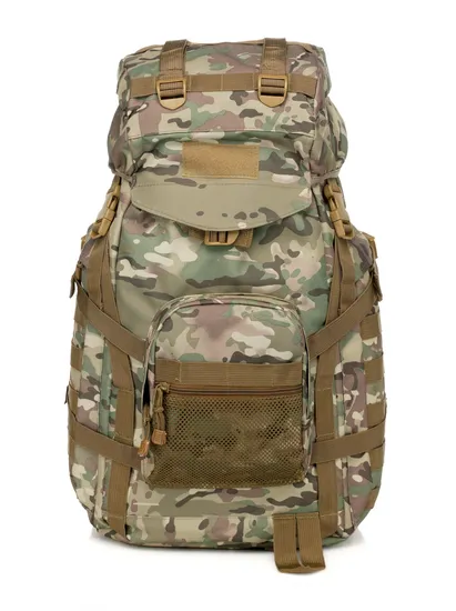 60L Emr Camouflage Backpack for Camping Mountaineering Tactical Attack Backpack