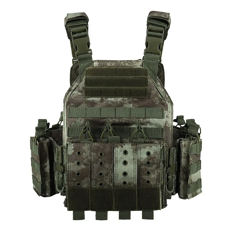 Tactical Vest Outdoor Protective Equipment Combat Quick Detachable Tactical Vest Camouflage Training Suit