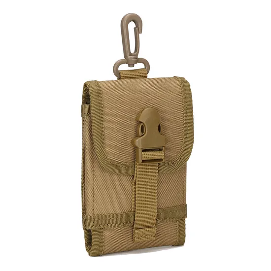 Outdoor Mobile Phone Bag Tactical Camouflage Toolkit Accessories Hanging Bag Molle Bag