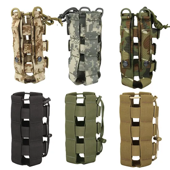 Outdoor Tactical Water Bottle Bag Molle System Water Bottle Bag