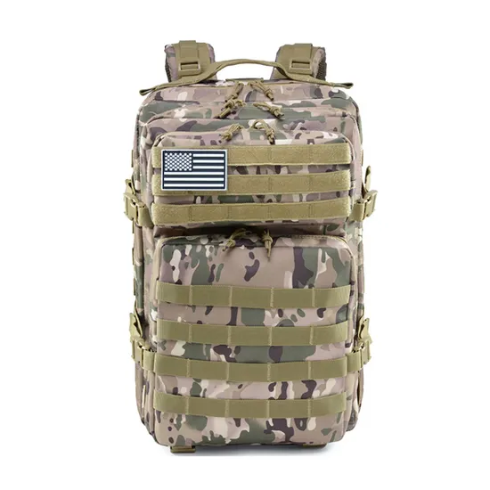 Men′s Outdoor Sports 3D Bag Wilderness Camping Outdoor Mountaineering Camo Tactical Backpack