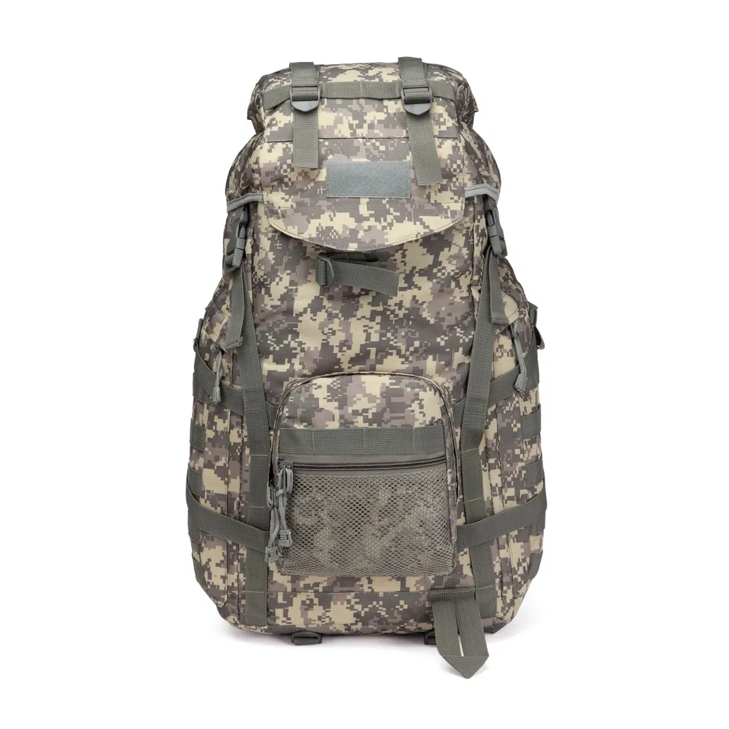 60L Emr Camouflage Backpack for Camping Mountaineering Tactical Attack Backpack