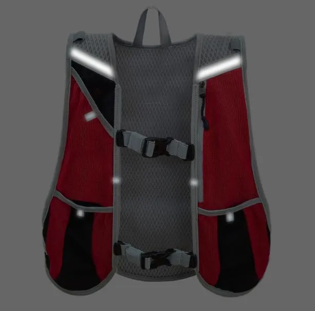 Running Hydration Vest Backpack with Water Bladder Supplier