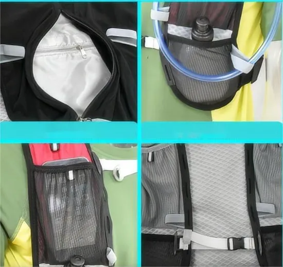 OEM Factory Sports Trail Race Running Vest Hydration Bag Backpack for Marathon
