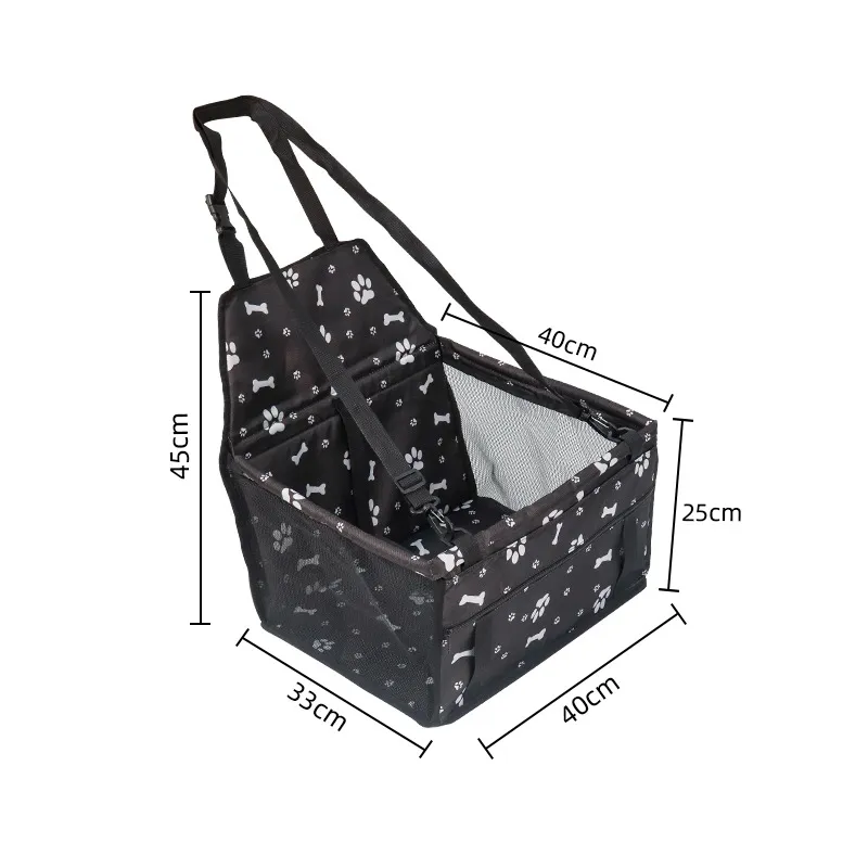 Manufacturers Wholesale Cheap Dog Car Basket Bed Nest Fully Detachable PVC Tube Travel Safe Dog Pet Car Seat Bed