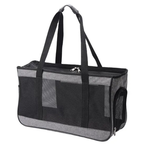 Wholesale Pet Carrier Bag with Mesh Windows Locking Safety Zippers for Small Medium Pets Carrier Travel Bag