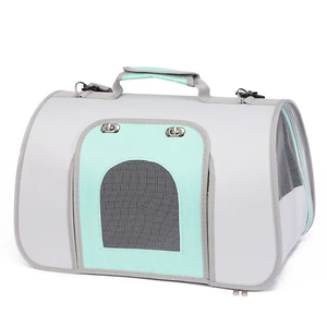 Custom Portable Folding Pet Bag Breathable Pet Travel Bag