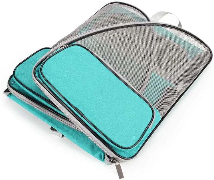 Expandable Pet Carrier Backpack for Cats Dogs and Small Animals Portable Pet Travel Carrier Bag