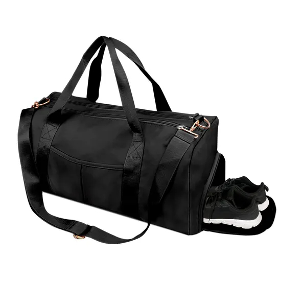 Travel Bag Outdoor Sports Luggage Waterproof Custom Print Duffel Oxford Gym Bag