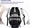 Customized New Lifestyle Durable Leisure Student College Computer Bookbag Travel Laptop USB Charging School Backpack