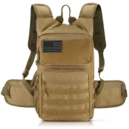 Factory Custom Tactical Hydration Pack Lightweight Insulation Water Backpack
