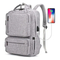 Theft Durable Laptop Travel Work Business College Waterproof Student School USB Computer Bag Bookbag Backpack