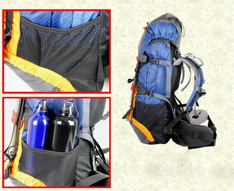 Factory Custom Outdoor Sports Waterproof Mountaineering Backpack Camping Hiking Backpack