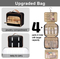OEM Large-Capacity Water-Resistant Hanging Makeup Organizer Cosmetic Bag
