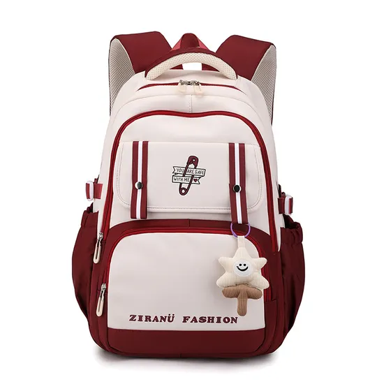 New Backpack for Junior High School Girls with Large Capacity Backpack