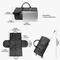 Business Detachable Pull Rod Travel Bag Large Capacity Clothing Storage Bag Folding Suit Bag