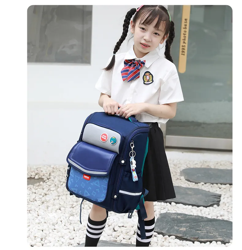 2024 New Children&prime;s School Backpack for Boys and Girks in Grades 1 to 6 to Reduce Burden and Protect Backbone Schoolbag