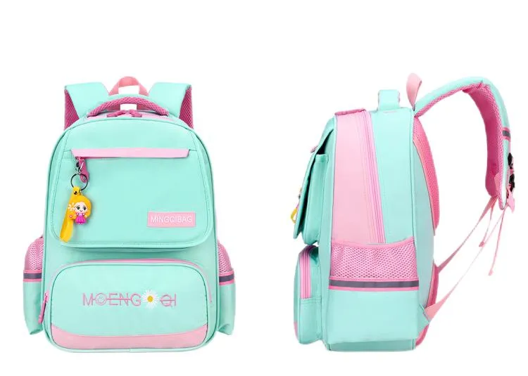 2024 New Student School Bag Fashionable Boys and Girls Lightweight Backpack
