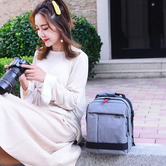 Photography Backpack SLR Camera Bag Customizable Logo Lens Bag