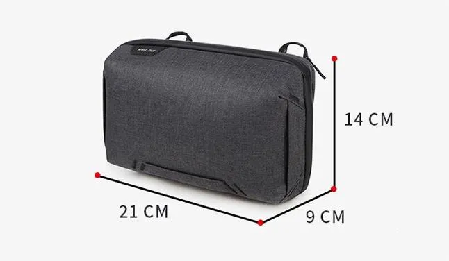 Convenient Digital Accessory Storage Camera Battery Memory Card Cosmetics Bag