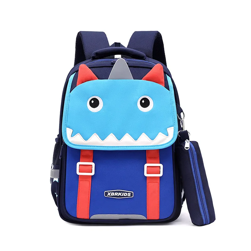 New Primary School Backpack for Boys and Girls with Reduced Load 2ND to 5th Grade Large Capacity Backpack