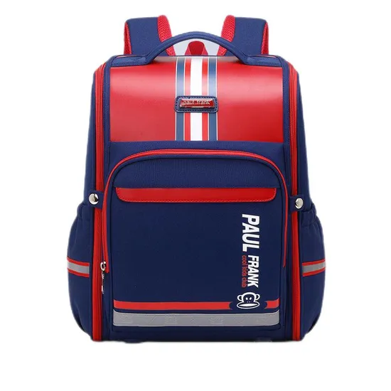 Primary School Backpack for Grades One to Six Boys and Girls Shoulder Bag for Reducing Burden and Protecting Spine