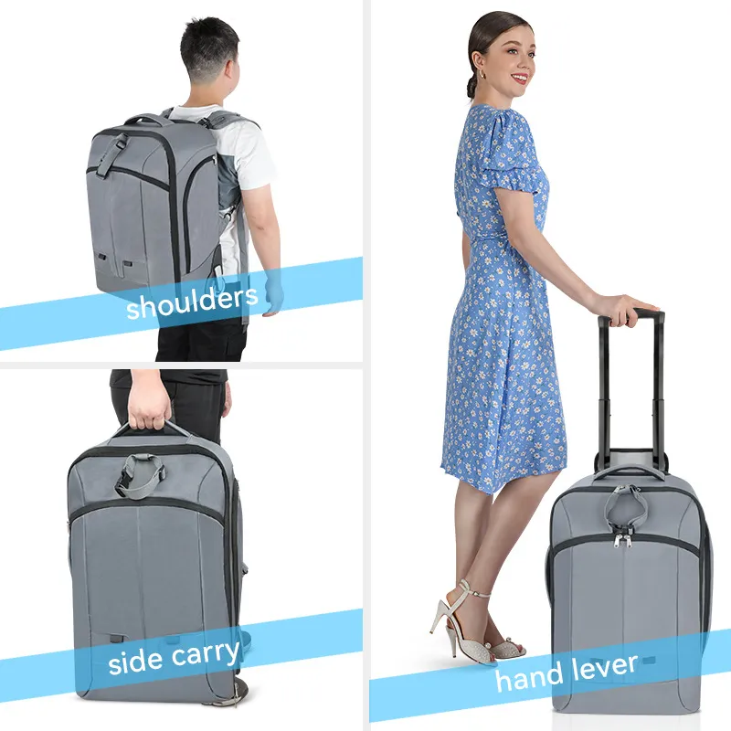 New Gray Travel Photography Equipment Backpack Outdoor Lightweight Handheld Camera Photography Backpack