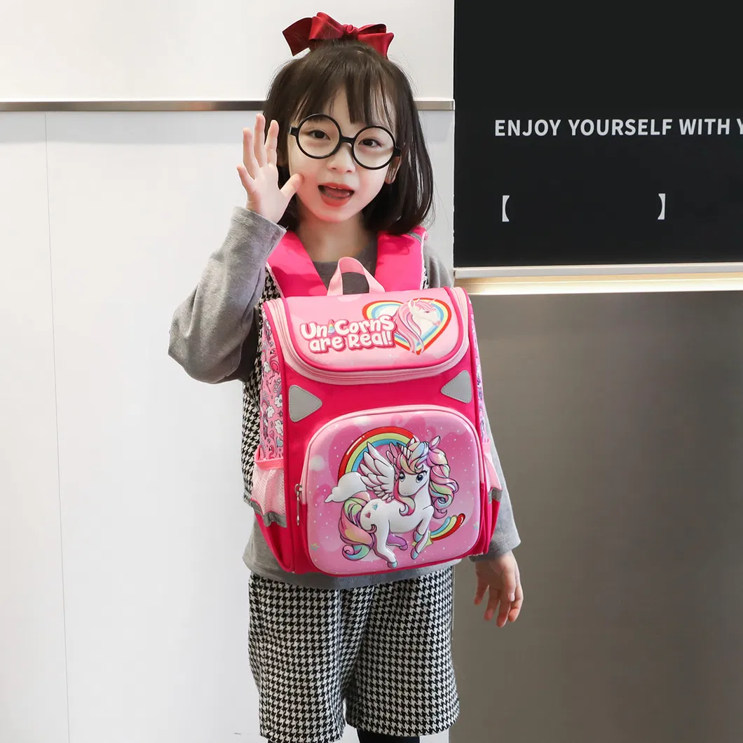 2023 New Load Reduction Kindergarten School Backpack Spine Protection Primary School Student Backpack