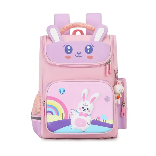 Factory New Backpack for Elementary School Students From Grades 1 to 6 Lightweight Spine Protection Backpack