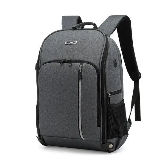 LED Micro Single Camera Bag SLR Digital Camera Double Shoulder Outdoor Waterproof Drone Backpack