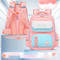 2024 New Primary School Schoolbag Children′s Shoulder Anti Splashing Large Capacity Oxford Schoolbag