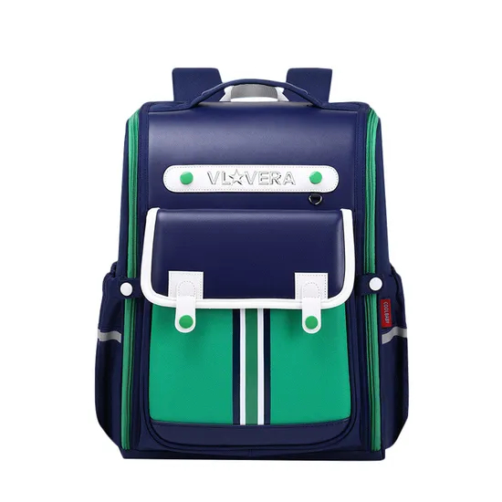 2024 New Children′s Primary School Backpack Oxford Cloth Spine Protection and Load Reduction Backpack