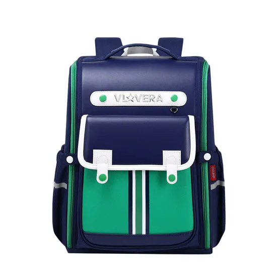 2024 New Children′s Primary School Backpack Oxford Cloth Spine Protection and Load Reduction Backpack
