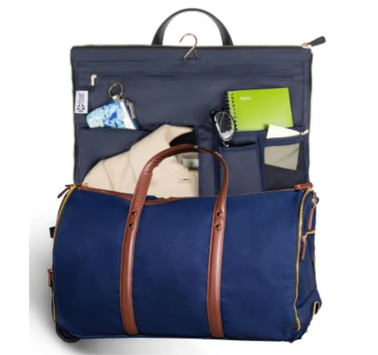 Tie Rod Suit Storage Bag Business Travel Portable Fitness Bag Large Capacity Folding Luggage Bag