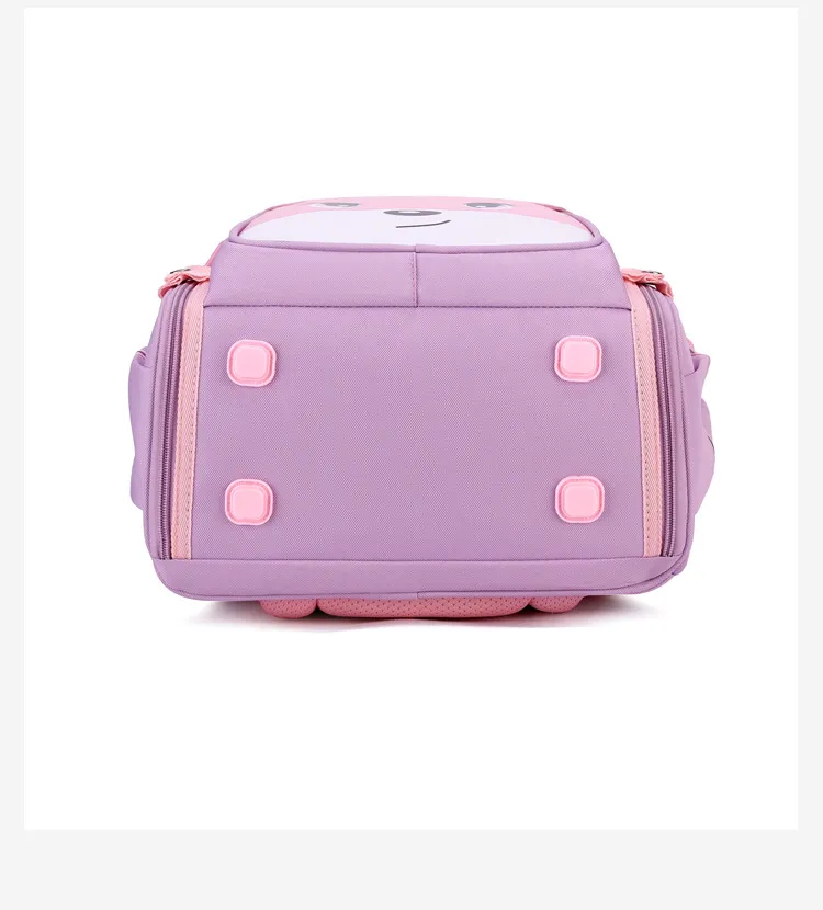 New Shoulder Backpack for Elementary School Students Boys and Girls Cute Cartoon Lightweight Backpack
