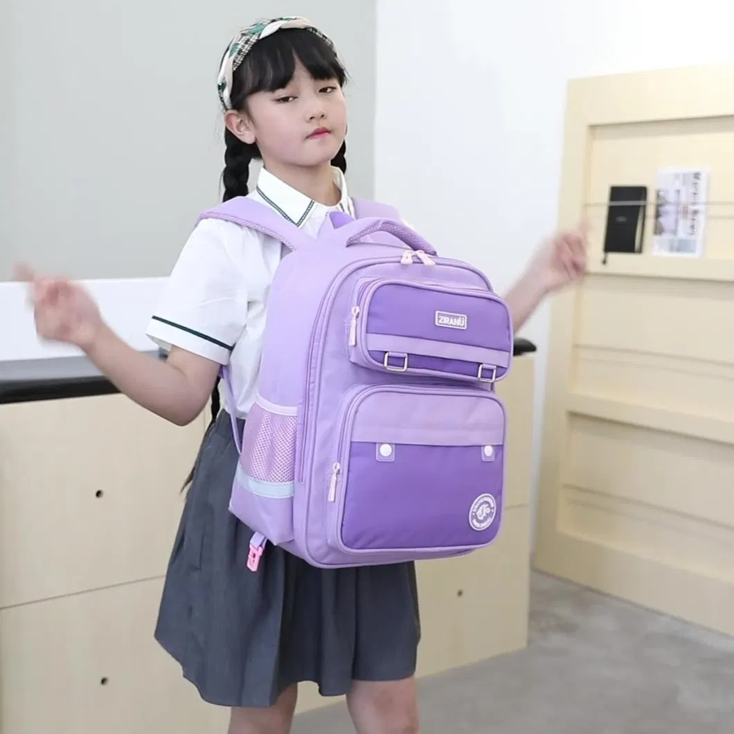Primary School Backpacks for Grades 1 to 6 Reducing Burden and Protecting Spine Backpacks