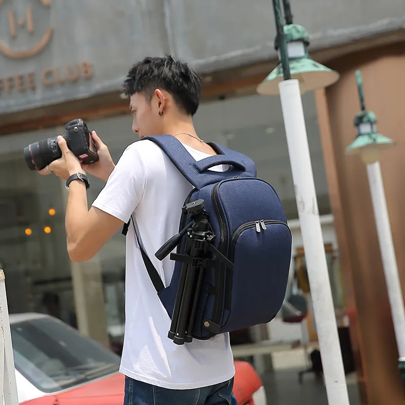New SLR Camera Bag Waterproof Lens Micro Single Digital Photography Backpack Computer Backpack