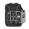 Customized New Black Oxford Cloth Camera Backpack Outdoor Travel Shoulder SLR Photography Backpack