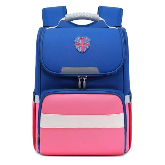 Student Primary School Children′s Backpack Contrasting Colors Lightweight Waterproof Backpack