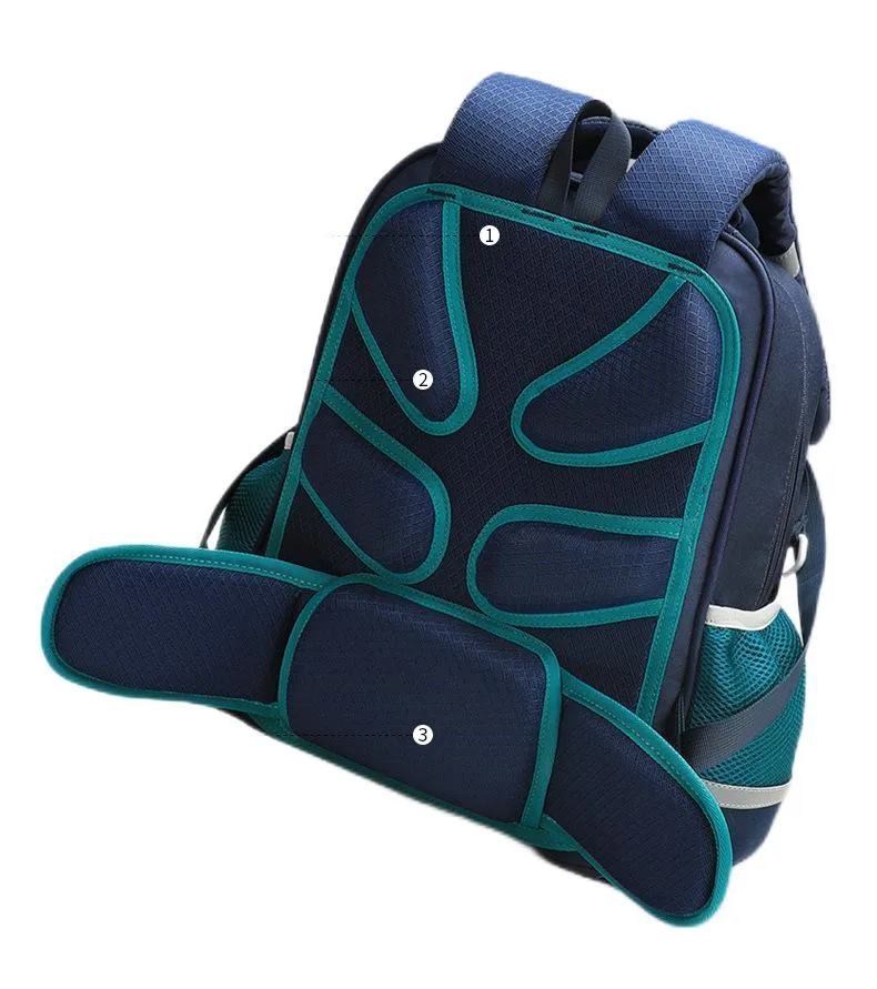Customized Backpack Primary School Studentschildren Ultra Light Spine Protection
