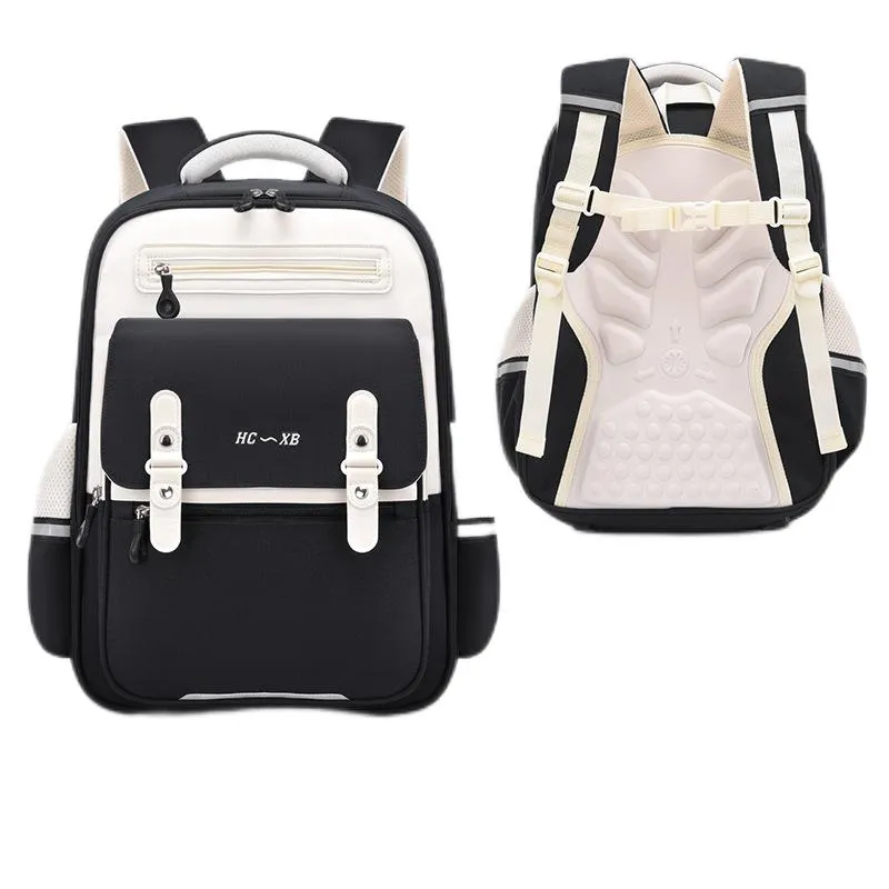 New Backpack for Primary School Students in Grades 1-6 Reducing Workload Backpack for Boys and Girls