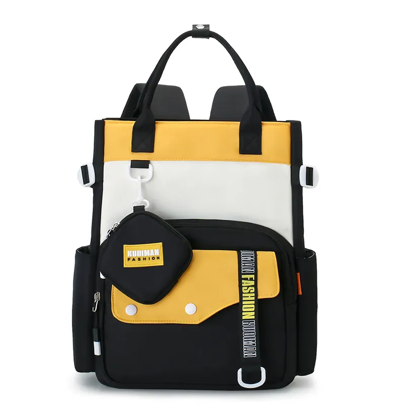 Primary School Student Large Capacity Backpack Simple Children&prime;s Backpack Girl&prime;s Backpack