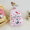 New Kindergarten School Backpack Cute Large Capacity Nylon Letter Lightweight Children′s Backpack