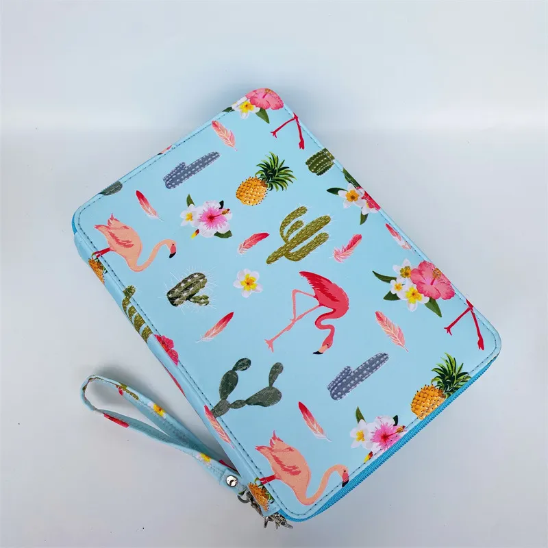 Oxford Cloth Large Capacity Printed Multi-Color Pencil Case Student Stationery Bag 200 Hole Art and Painting Storage Pencil Case