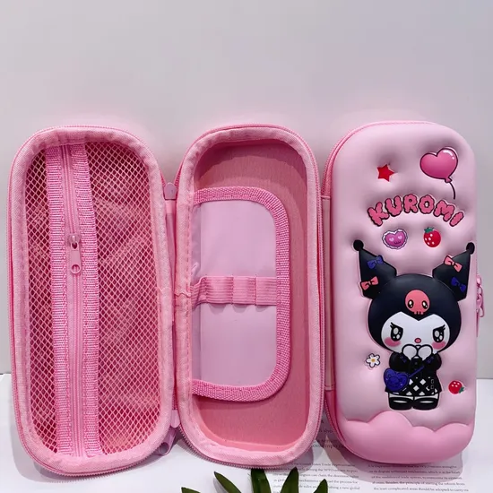 New EVA Pencil Case Stationery Box Student Cute Cartoon 3D Pencil Case
