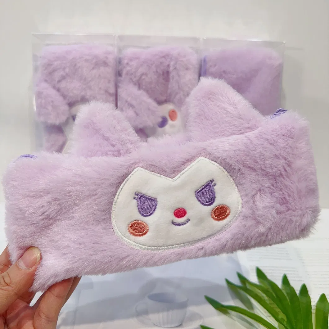 New Cartoon Large Capacity Plush Pen Bag Cute Pen Bag Stationery Bag Storage Bag