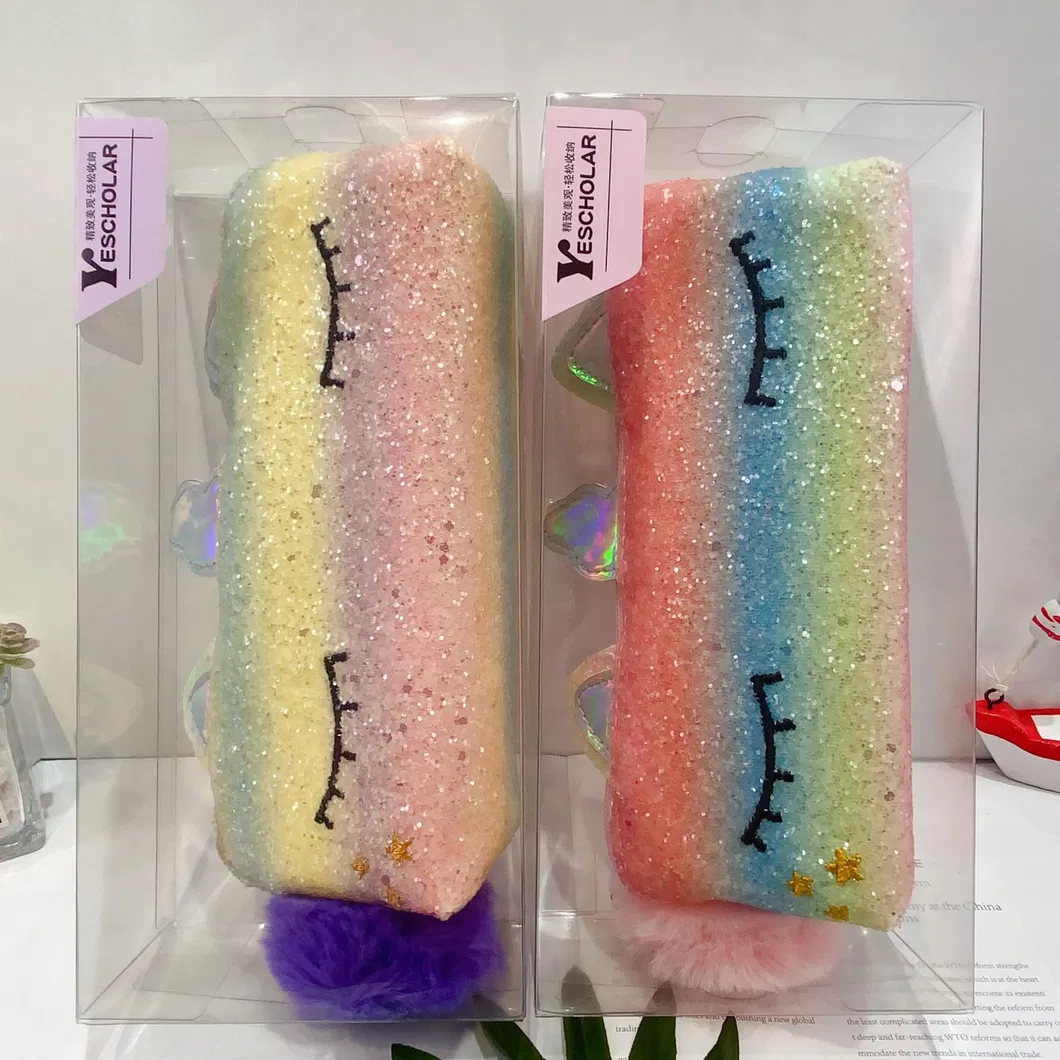New Cartoon Large Capacity Pencil Case Cute Double-Layer Pencil Case Stationery Bag