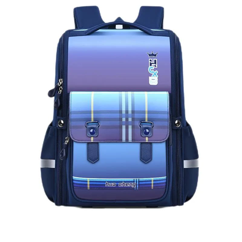 New Backpack for Boys Girls Elementary School Students with Spine Protection Backpacks