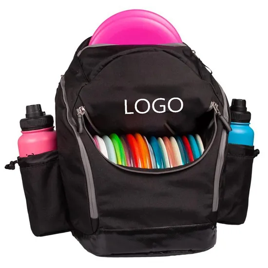 2024 New Customized Logo Standard Frisbee Outdoor Sports Shuttle Custom Disc Golf Backpack