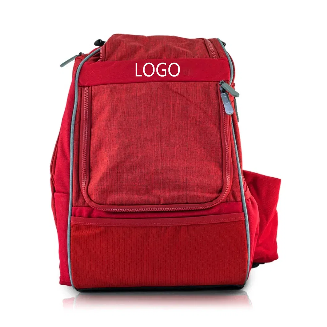 Customized Logo Outdoor Sports Wear Resistant Waterproof Frisbee Bags Lightweight Flying Disc Practice Golf Backpack